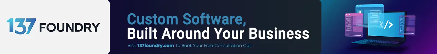 137 Foundry — custom app building studio